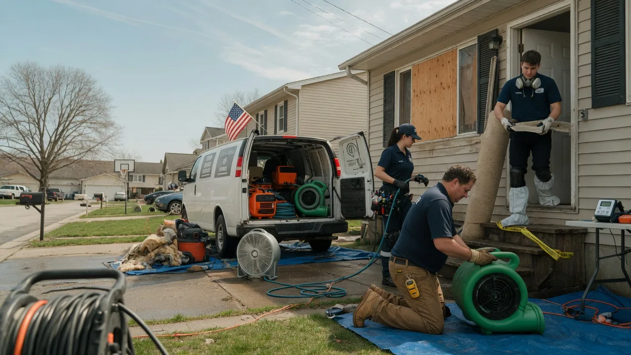Water Damage Restoration in New Richmond, IN near me